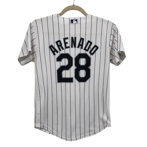 MLB Genuine Merchandise Youth Medium Jersey Nolan Arenado Colorado Rockies - Picture 3 of 10